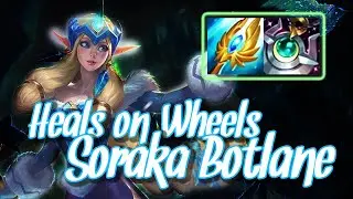 [LoL] ADC SORAKA BOTLANE HEALS EIGHTY-THOUSAND HEALTH! HEALS ON WHEELS FOREVER!!!