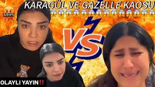 KARAGÜL AND GAZELLE FIGHT! LAST MINUTE CHAOS ON TIKTOK LIVE STREAM! (SHOCKING STATEMENTS) 