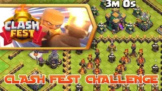CLASH FEST CHALLENGE | CARA DAPAT 3 BINTANG DI TANTANGAN CLASH OF CLANS