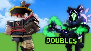 Hraju Doubles s Random Hráčem v Roblox Bedwars