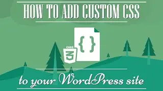 Tutorial: How to add custom CSS to your WordPress site.