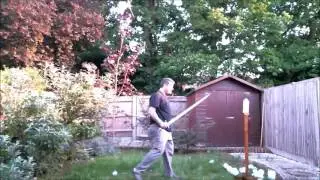 Cutting with 4 different swords