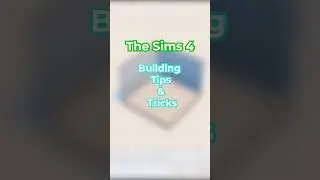 The Sims 4 building tips & tricks ✨️ #thesims4 #thesims #sims4 #sims #tipsandtricks #luciaivy