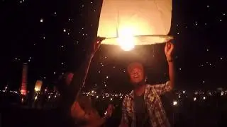 Rise Festival 2018: Tangled lanterns in real life
