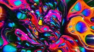 Psychedelic Space Tunnel 3 | Background Video Loop [1 Hour, 4K]