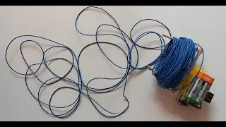 How to Make a Wire Reel / Sinhala