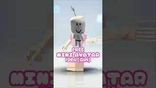Free Mini/Small Avatar Idea 💡 Girl #roblox #0robuxoutfitideas