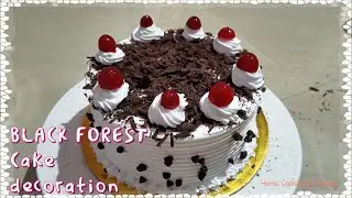 Black Forest cake decorating video