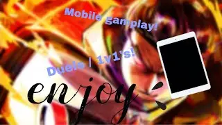 The Strongest Battlegrounds duels! (mobile gameplay)