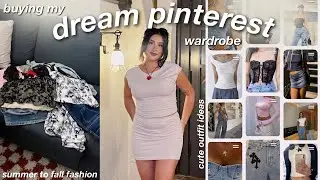 ☆ SHOPPING MY DREAM PINTEREST WARDROBE ☆ ft shein (fall outfits, transitional fall fashion, trendy)