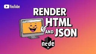 Node.js Tutorial: Rendering HTML with GET API - Step-by-Step Guide @NodeStack