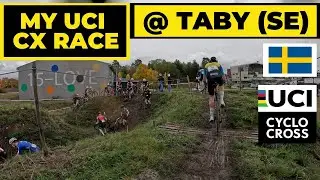 MY 2nd UCI CYCLOCROSS RACE @ TABY SWEDEN  - GoPro hero 12 BIKE FOOTAGE - 4K 60 fps
