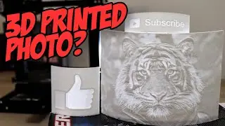 How to 3D Print Photos! Making a Lithophane on a Ender 3 Pro!