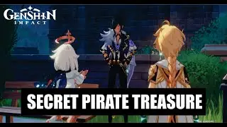 Genshin Impact Secret Pirate Treasure Quest