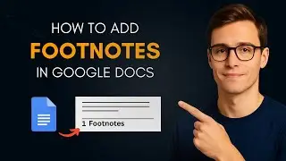 How to Add Footnote in Google Docs (Step-by-Step Tutorial)