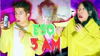 NUNCA LE HABLES AL PAYASO ESO A LAS 3AM!! *todos flotan* (Pennywise / It)