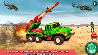 Lock, Launch, Destroy! | Army Missile Attack War GamePlay Android