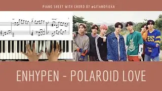 ENHYPEN - POLAROID LOVE | Piano Sheet | Piano Chord | Piano Tutorial