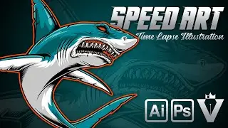 Shark Illustration | SPEED ART