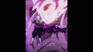 Goku Black Vs Sukuna #gokublack #sukuna #edit