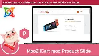 Joomla MooZiiCart Module Product Slide for create product slideshow On Website E-Commerce