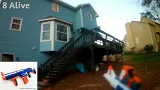 NERF BATTLE ROYALE (in first person!)