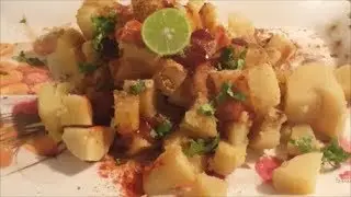 Shakarkandi Chaat Recipe Punjabi Style - Sweet Potato Chaat