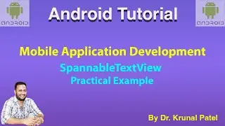 Mobile Application Development-How to create Spannable TextView