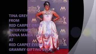 TINA GREY FROM RED CARPET DRIVE INTERVIEWS ANNA MARIA HORSFORD