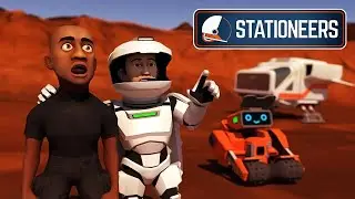 Прохождение Stationeers#4 Автоматизация станков и подготовка к стройке.