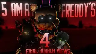 FNAF - COLLAB | 5 AM AT FREDDYS: THE FINAL HORROR VIEWS by @Piemations