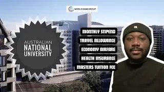 FREE World Bank Graduate Scholarships at ANU Australia
