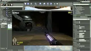 Unreal Tournament (2015) Alpha Prototype - playing with movement