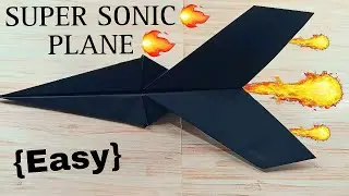 How To Make Super Sonic Plane  [EASY]