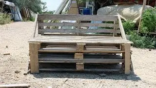 Paletten Koltuk Yapımı
