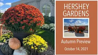 Hershey Gardens Autumn Preview! Spooky Decorations, iPhone 13ProMax Test Video, & More! 10-14-2021