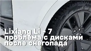 lixiang Li-7: проблема с дисками после снегопада
