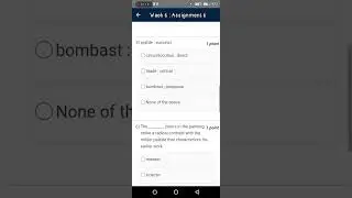 English Language for Competitive Exams Week 6 Answer | Nptel Assignment week 6 answer