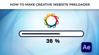 Make creative website preloader quickly in after effects | Preloader animation tuts By Studious31