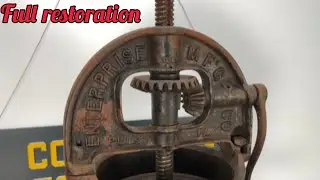 Restoration of an Antique Sausage Stuffer from 1883 