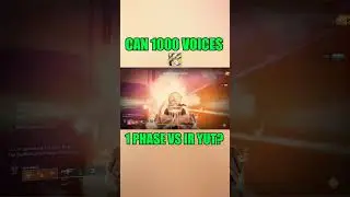 Can One Thousand Voices 1 Phase vs IR YUT?... Destiny 2