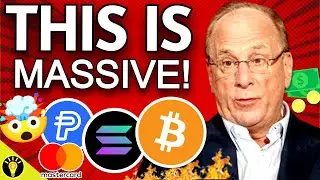 🚨BIG CRYPTO NEWS! MASTERCARD CRYPTO CREDENTIAL, PAYPAL PYUSD SOLANA, GEMINI EARN, BLACKROCK BTC ETF