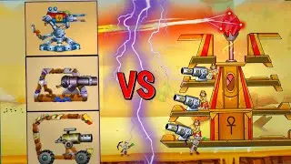LEVEL 390 VS BIG CANNON,ROCKET Launcher and Rail Gun | Catapult 2 |