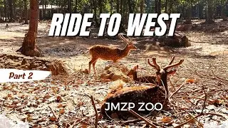 Ride To West | Part 2 | JMZP- Jungle Mohal Zoological Park #fzsv3 #yamaha #travel #motovlog