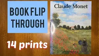 Claude Monet by Taschen Portfolio - Book flip through