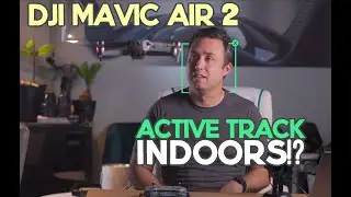 Mavic Air 2 flying indoors.. Using Active Track inside a house!
