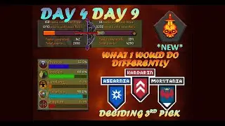 #League 4 Regrets/Rant, Picking New 3rd Area & Updated Plan #OSRS #Gameplay #Part3 #Day9 #Midgame