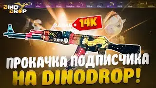 ЖЕСТКО ПРОКАЧАЛ ПОДПИСЧИКА НА ДИНОДРОП С  ЛОУ БАЛАНСА! НЕ КЛИКБЕЙТ!!!