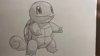 Anlatımlı Pokemon Squirtle Çizimi | Pokemon Squirtle Drawing Step by Step