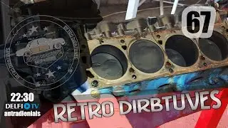 1967 metų Ford Mustang 4.7 variklio restauracija. Patarimai ir defektacija || RETRO Dirbtuvės